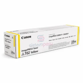 Toner Canon T02 Yellow