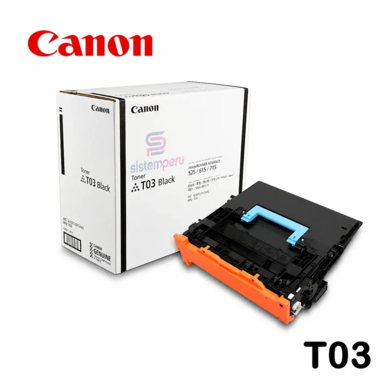 Toner Canon T03 Negro