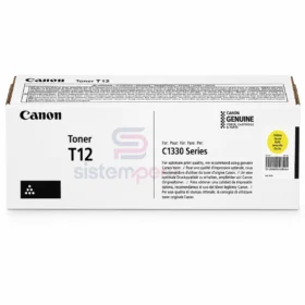 Toner Canon T12 Amarillo