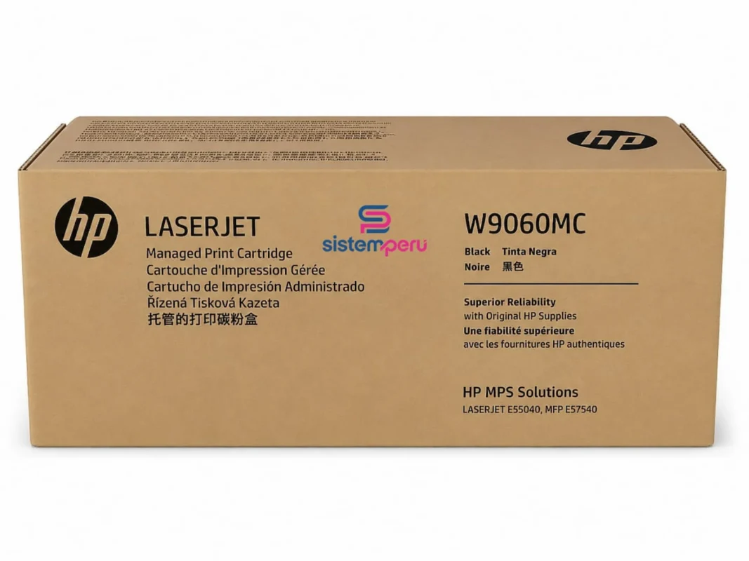 Tóner HP W9060MC Negro Original