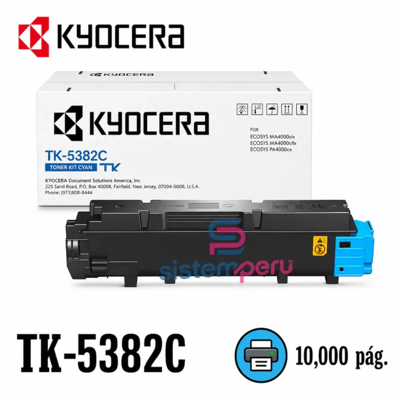 Toner Kyocera TK-5382C Cyan