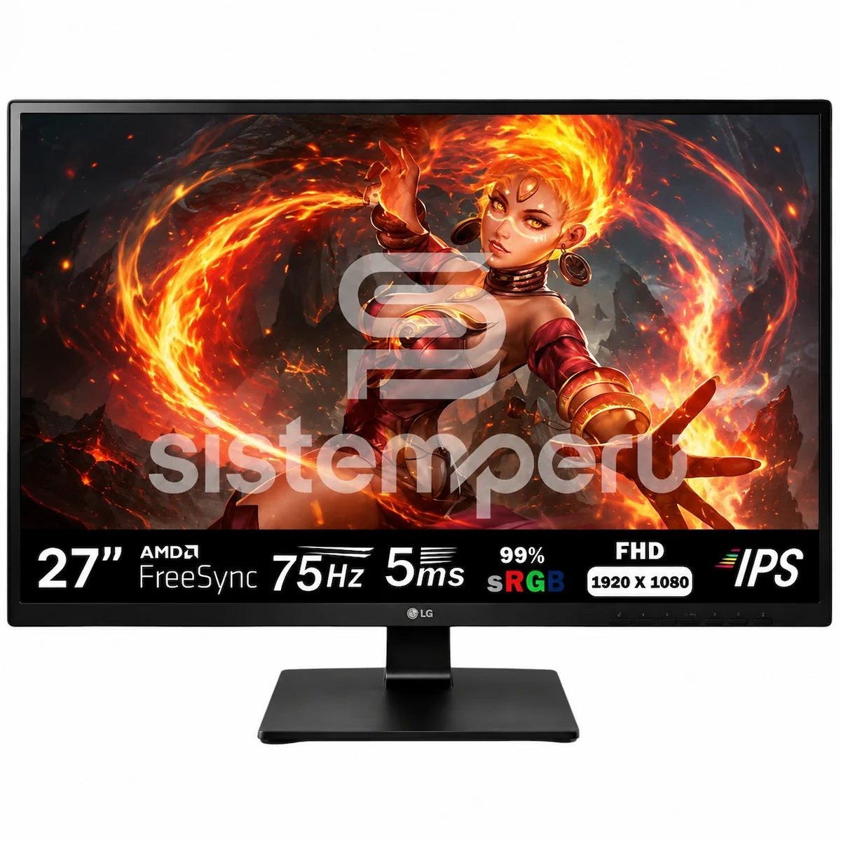 Monitor LG 27BK550Y-B 27 pulgadas IPS Monitor LG 27BK550Y-B 27 pulgadas IPS