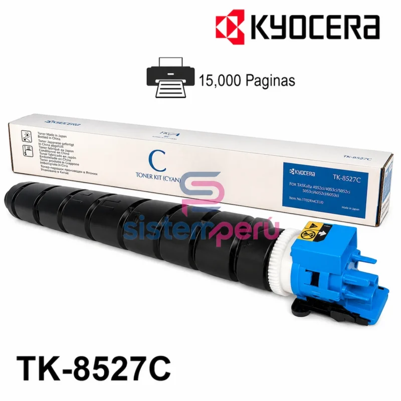 Toner Kyocera TK-8527C Cian