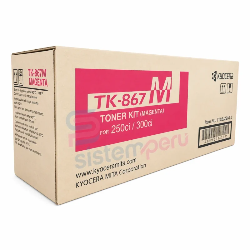 Toner Kyocera TK-867M Magenta